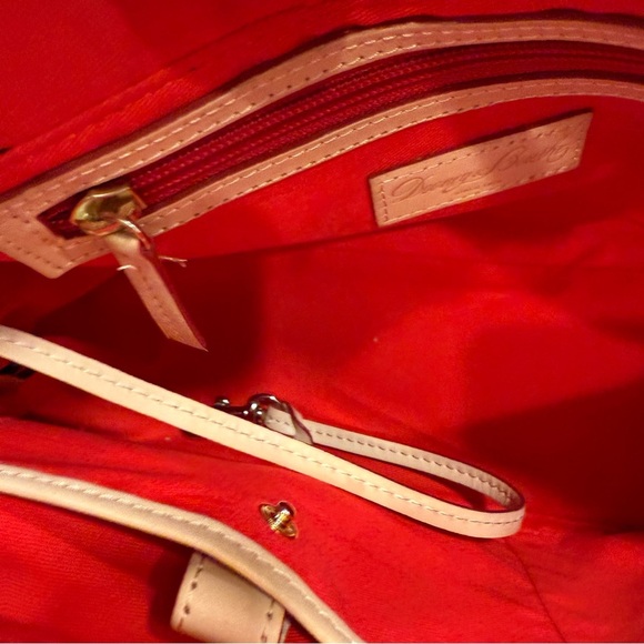 Dooney & Bourke Saffiano Leather Cross-body Satchel Bag Navy Blue NWOT - Picture 16 of 16